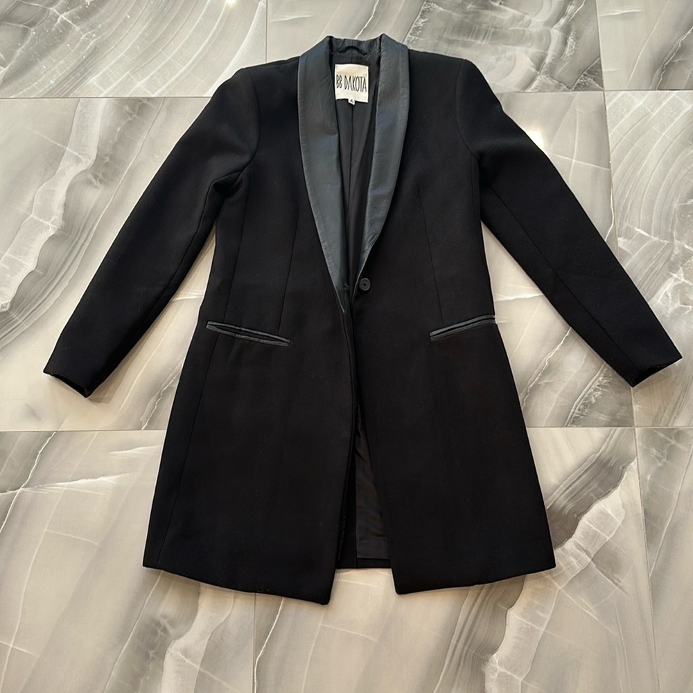 BB Dakota wool Blazer Coat size S